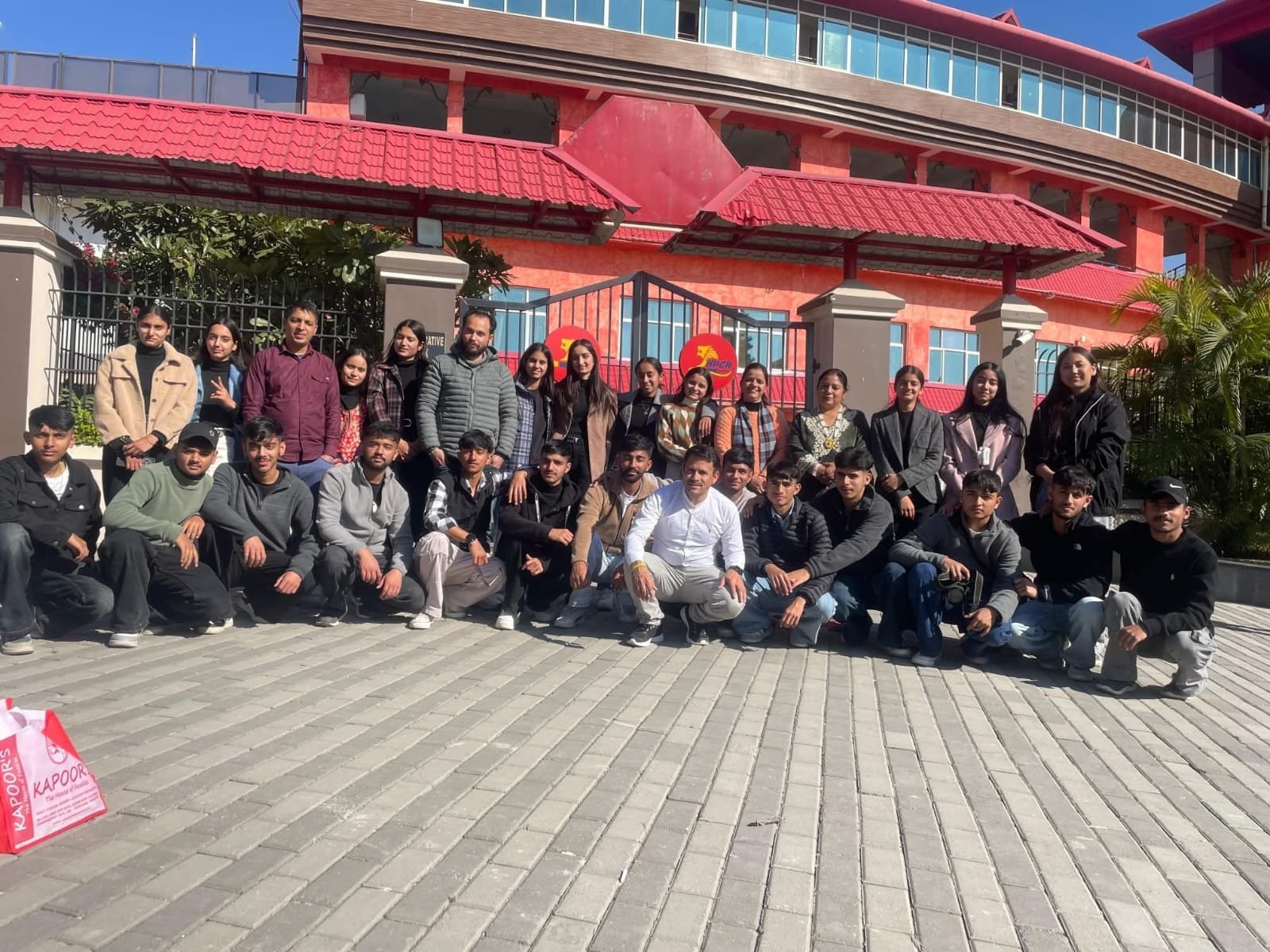 Education Tour Visit Cricket Stadium Dharamshala
