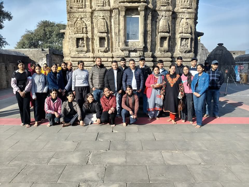 Educational Tour Visit Shiv Temple Baijnath