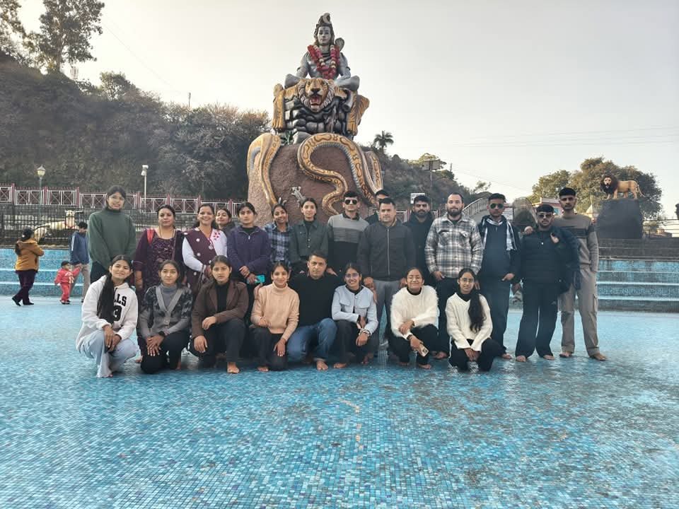 Education Tour Visit Chamunda Devi Temple