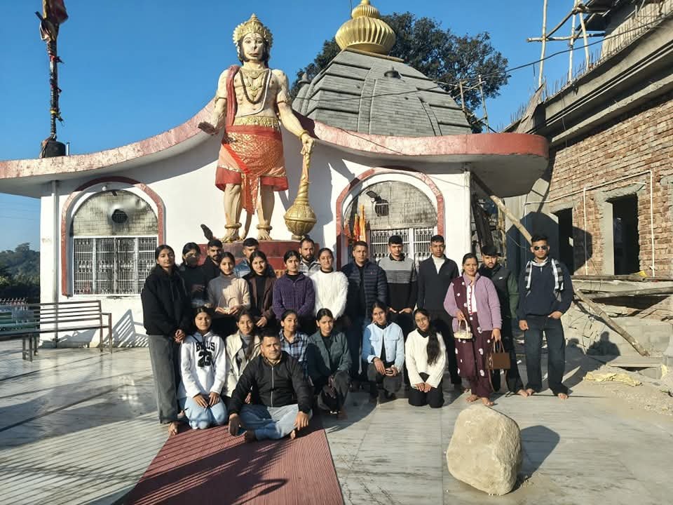Education Tour Visit Chamunda Devi Temple