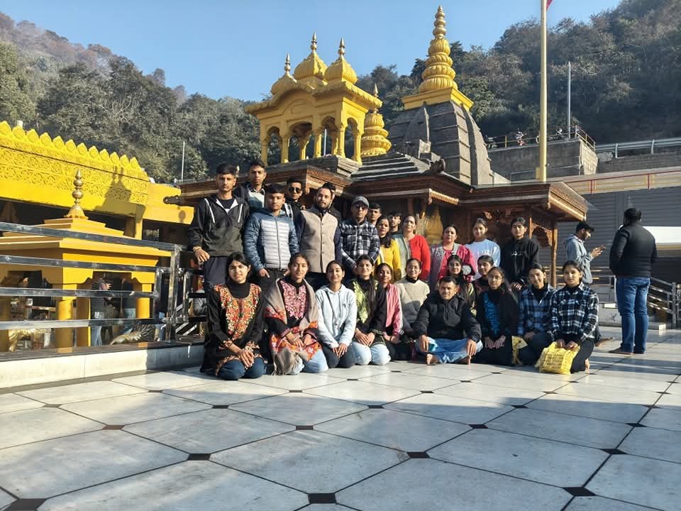 Education Tour Visit Bagla Mukhi Mandir Bankhandi